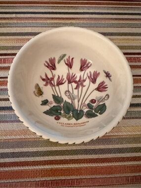 Portmeirion botanic garden cereal bowl, like new